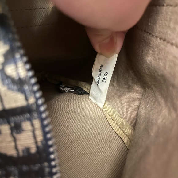 Dior Black and Tan Monogram Boston Bag - Picture 9 of 11